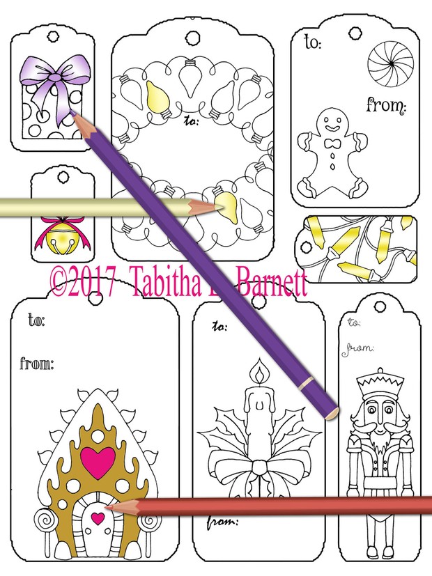 print and color christmas