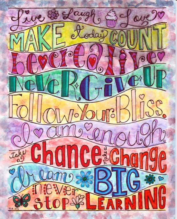 Color My Art Journal Pages 1 - 2