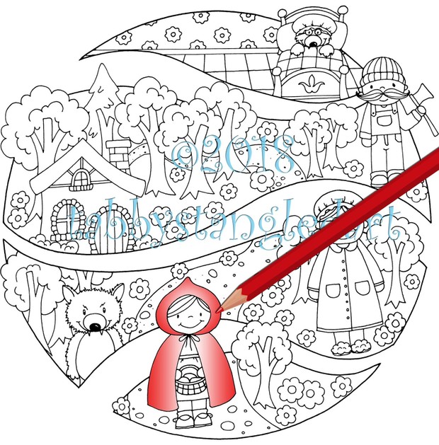 Broken Circles: Fairy Tales and Fables Set 3 (3 pg. PDF)