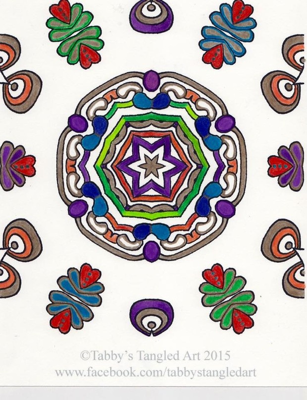 Digi-Dreams Adult Coloring Book PDF (vol. I)