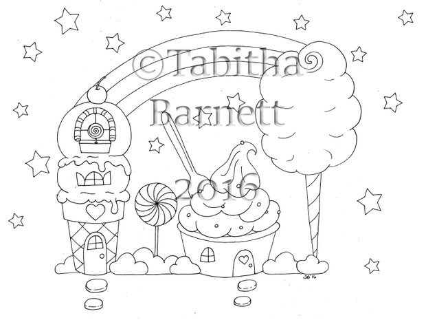 Candy Cove Coloring Pack #3 PDF