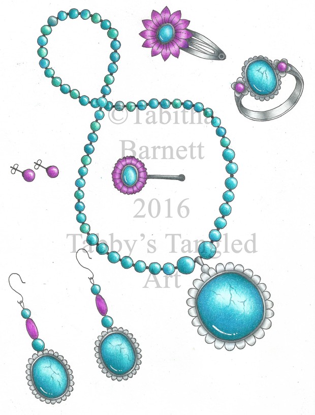 How to color smooth Gemstones (and flowers) PDF