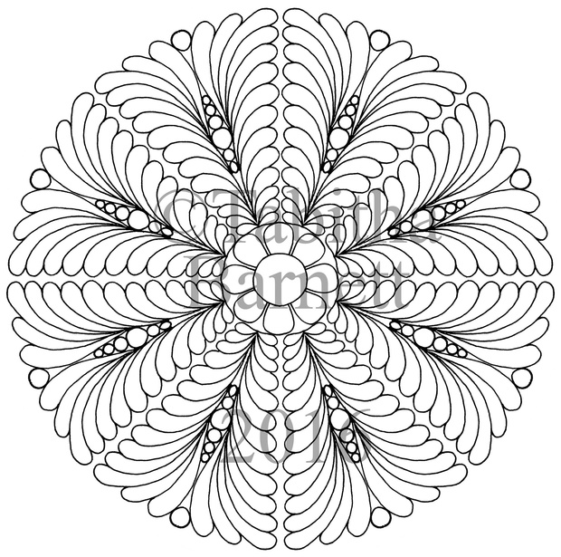 Tangled Mandalas Adult Coloring Pack #2 (8 designs to color)