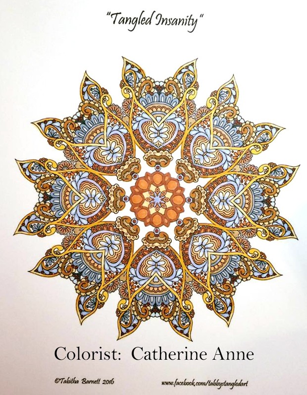 INSANELY Detailed Mandala Coloring Pack (10 mandalas)