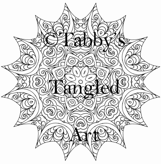 INSANELY Detailed Mandala Coloring Pack (10 mandalas)