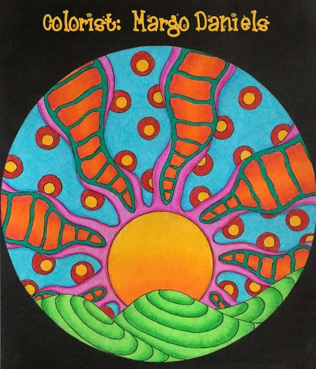 Nature Circles Adult Coloring Pack (3pg. PDF)