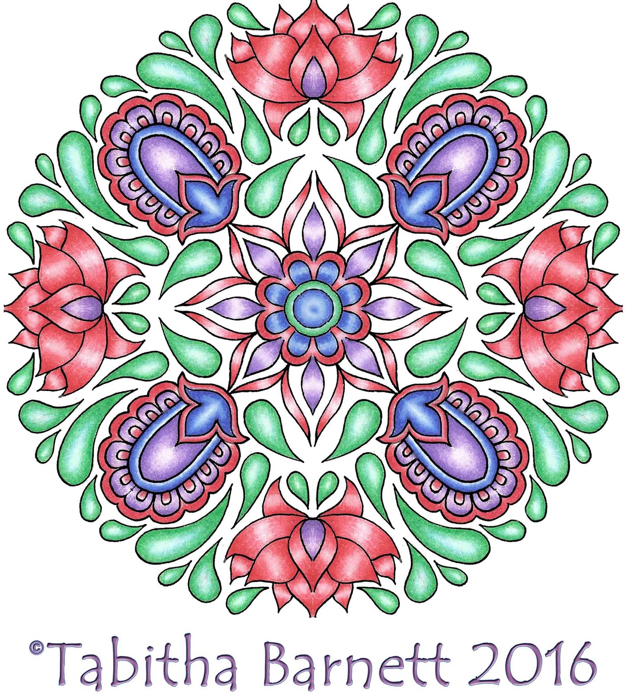 Download Floral Mandalas Coloring Pages #2 (10 NEW mandalas PD ...