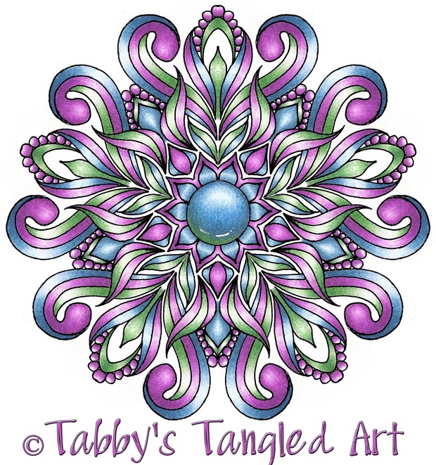 Floral Mandalas Coloring Pages (10 mandalas PDF)