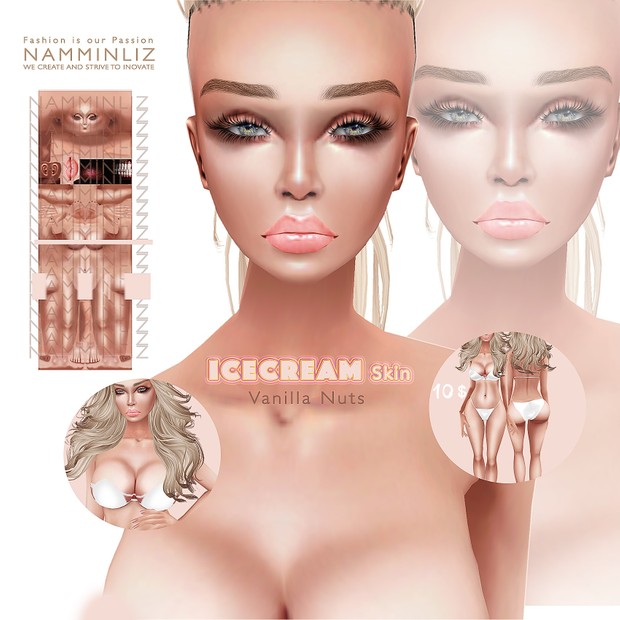 IceCream • Vanilla Nuts Skin3