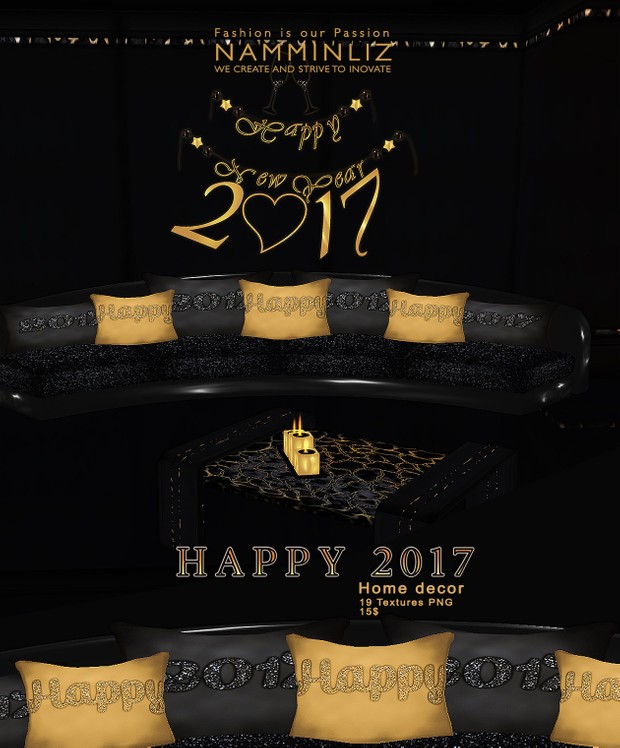 Happy 2017 imvu Home decor 19 textures PNG