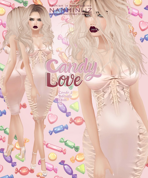 Candy Love combo 2 Bibirasta Dress imvu All sizes