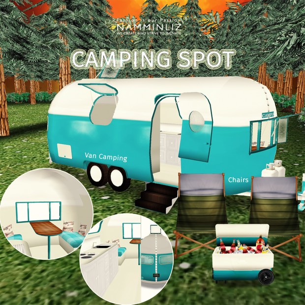 Camping Spot Home Decor 49 Textures 3/4