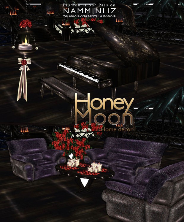 HoneyMoon Room imvu home decor 27 textures PNG