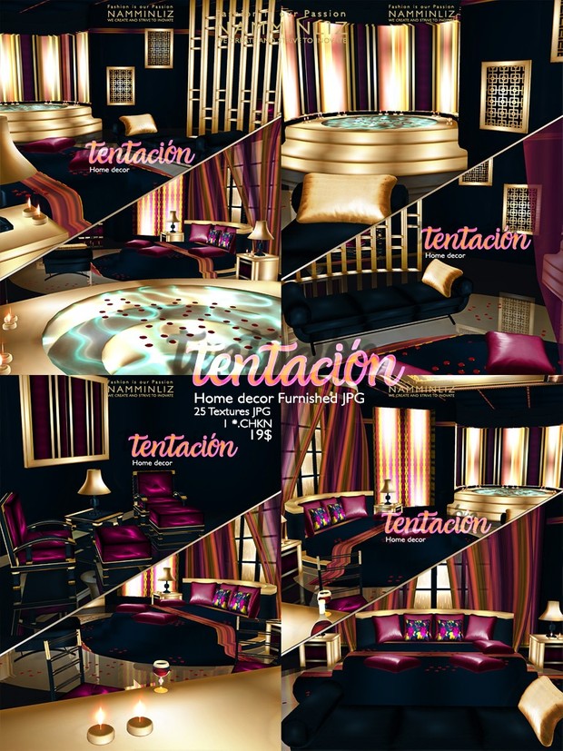 tentación Home decor furnished JPG 25 Textures