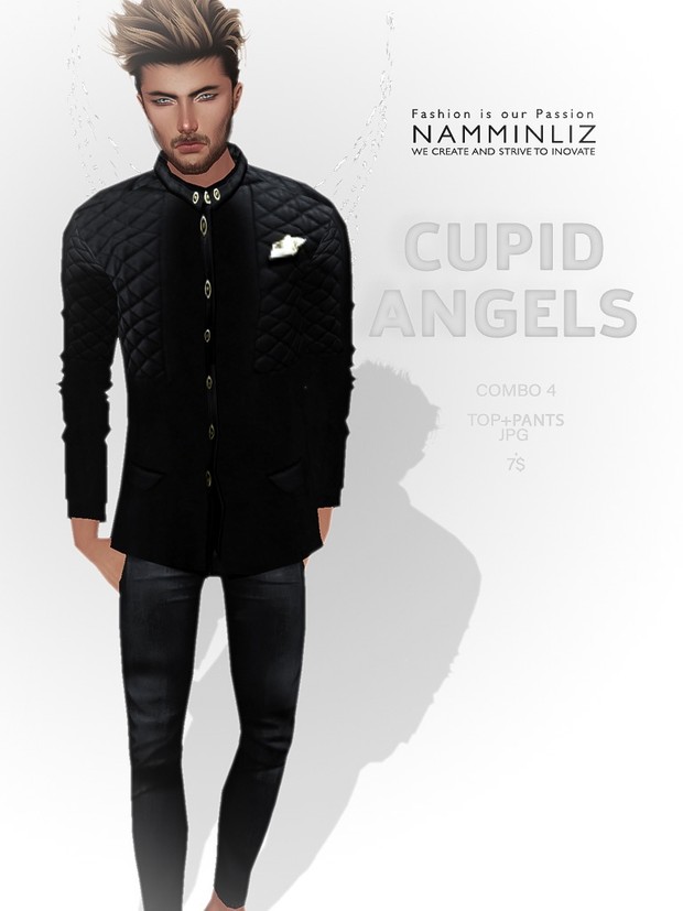 Cupid Angels full combo ( 3 Outfits RLL, VL + Top+ Pants ) JPG textures
