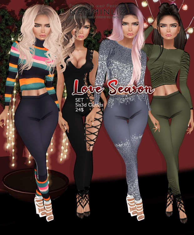 Love season Full SET imvu Sis3d outfit