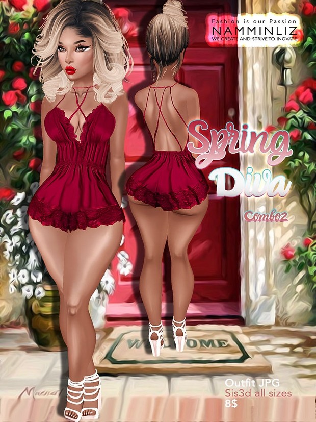 Spring Diva Full combo ( Outfit JPG sis3d all sizes)
