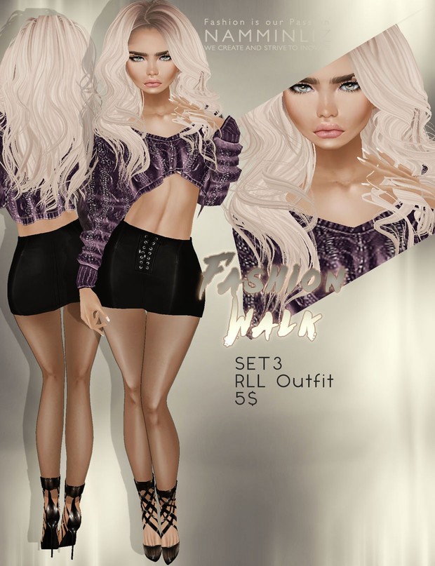 Fashion Walk Full SET RLL, RL, RLS outfit imvu
