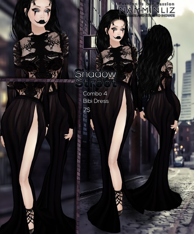 Shadow Street •Bibirasta Dress