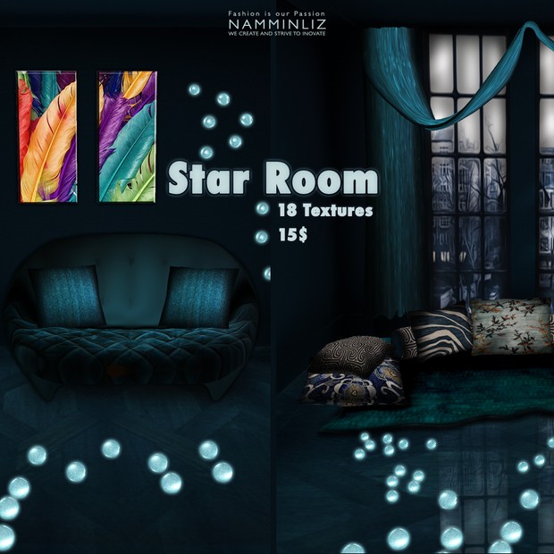 Star Room 18 Textures Home Decor