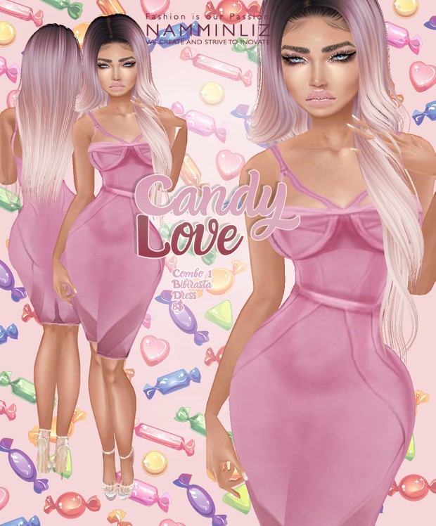 Candy Love combo 1 Bibirasta Dress imvu All sizes