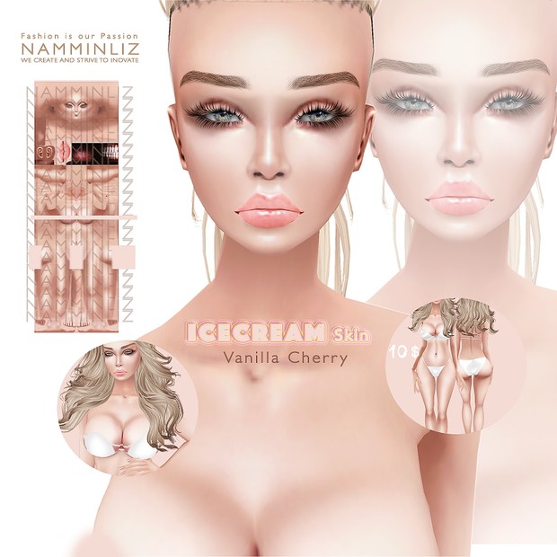 IceCream • Vanilla Cherry Skin2