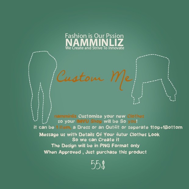 REQUEST Custom Me CLOTHES IMPORTANT READ BEFORE PURCHASE