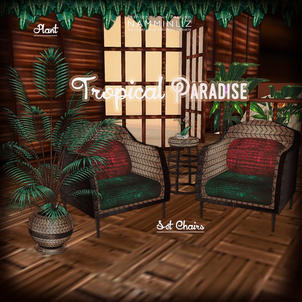 Tropical Paradise Home Decor 52 Textures Limited to 4 available 2