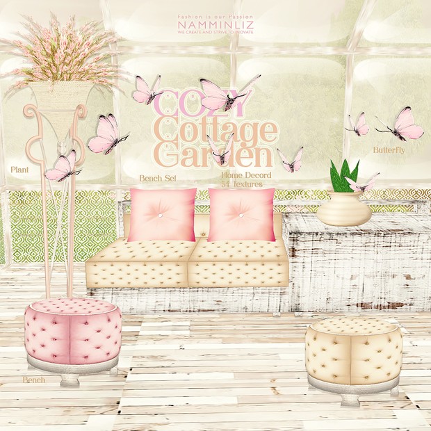 CozyGarden Home Decor 54 Textures (only 4 piece available)