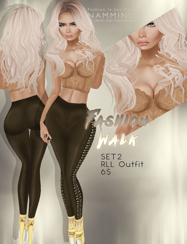 Fashion Walk Full SET RLL, RL, RLS outfit imvu