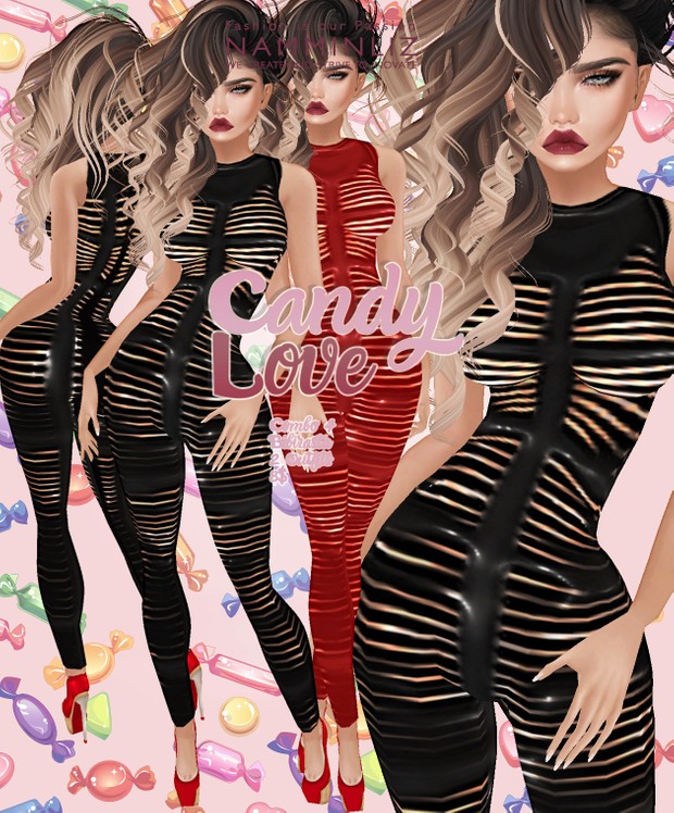 Candy Love combo 4 Bibirasta 2 outfits imvu All sizes