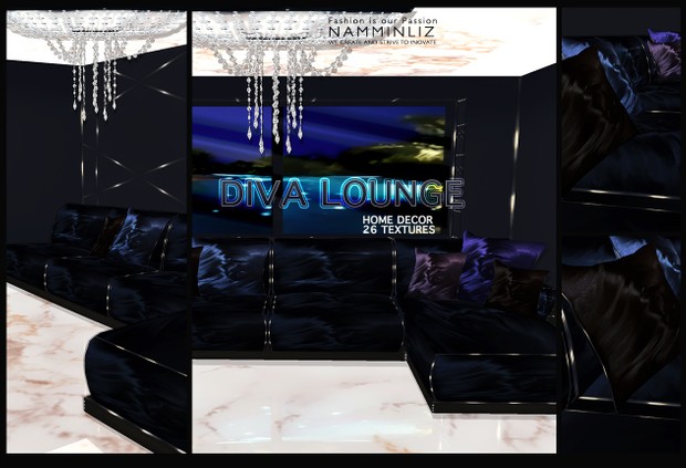 Modern Diva Lounge 26 Textures