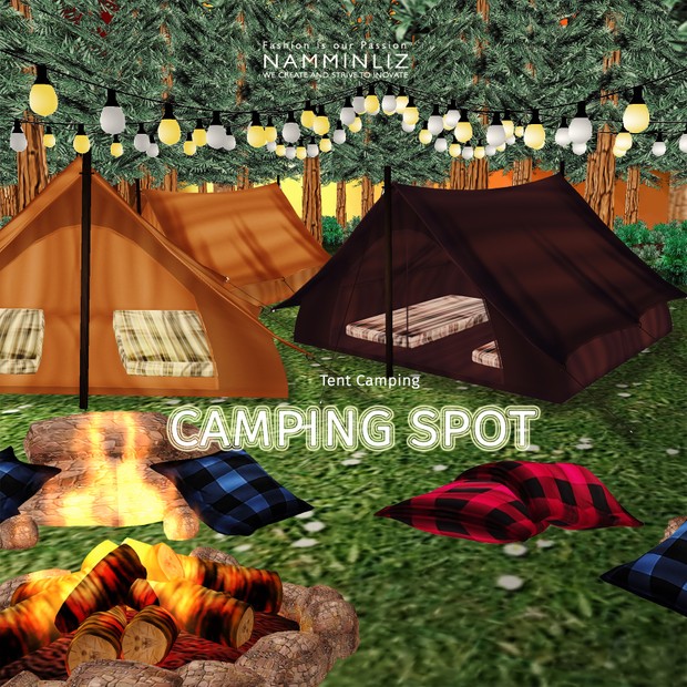 Camping Spot Home Decor 49 Textures 3/4