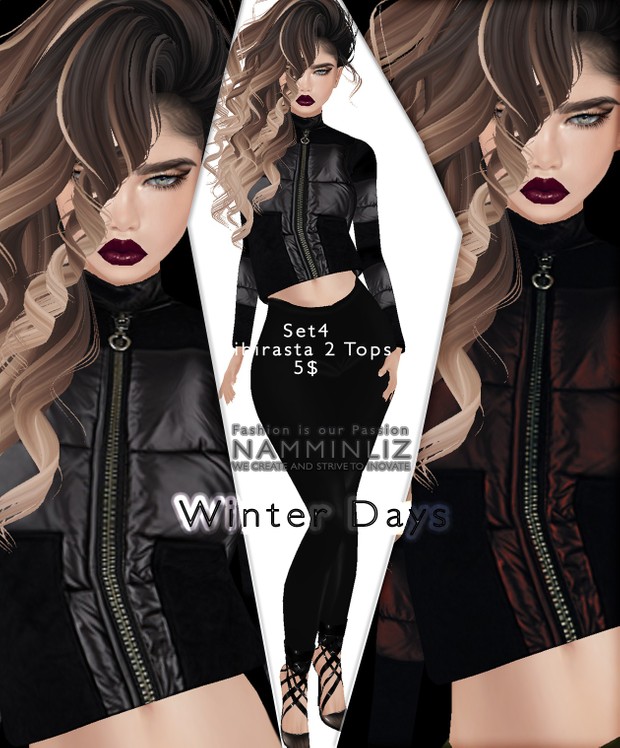 Winter days Set4 imvu Bibirasta 2 Tops