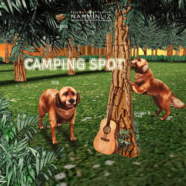 Camping Spot Home Decor 49 Textures 3/4