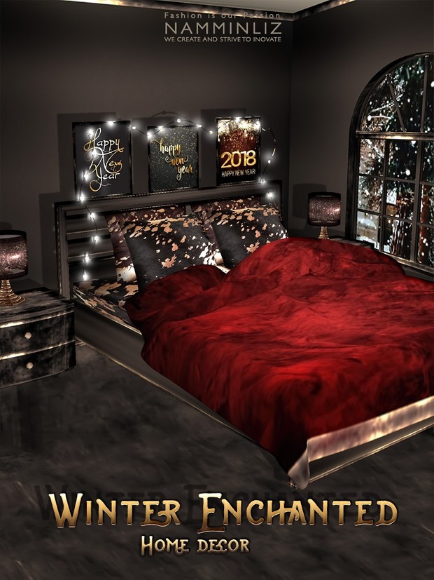 Winter Enchanted Home decor 32 Textures JPG 9*.CHKN imvu NAMMINLIZ