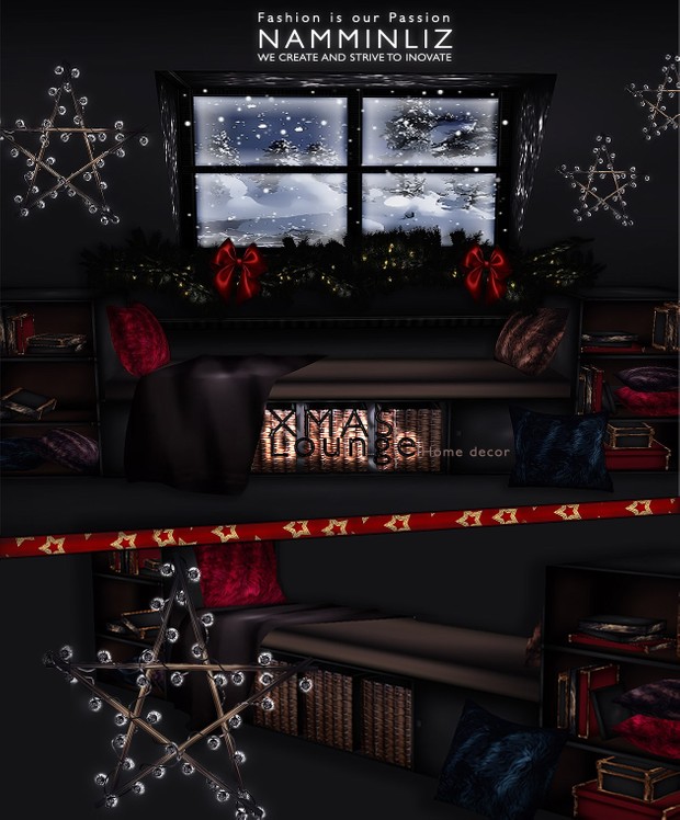 Xmas Lounge imvu Home decor 27 Textures PNG