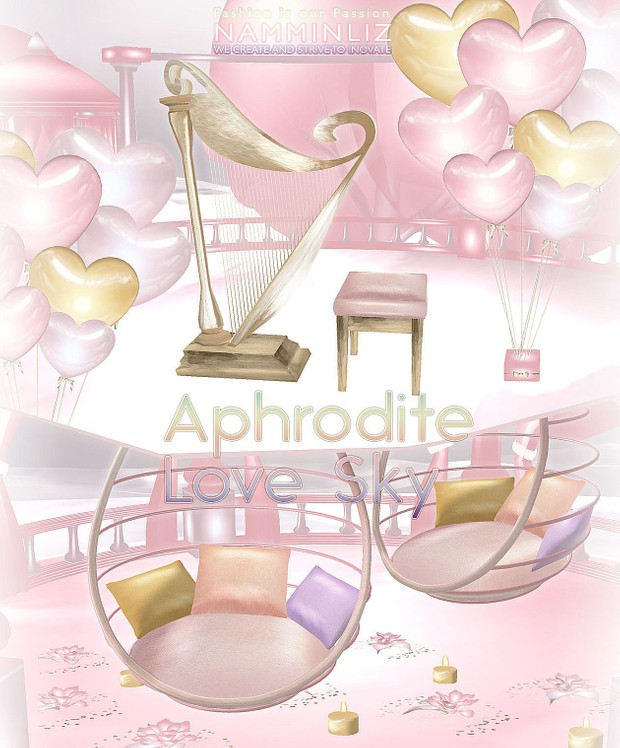 Aphrodite Love Room 27 Textures PNG imvu