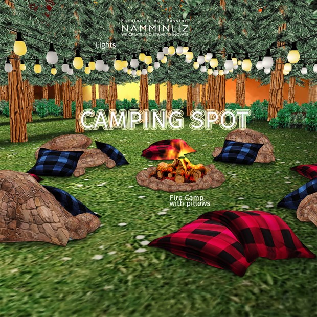 Camping Spot Home Decor 49 Textures 3/4