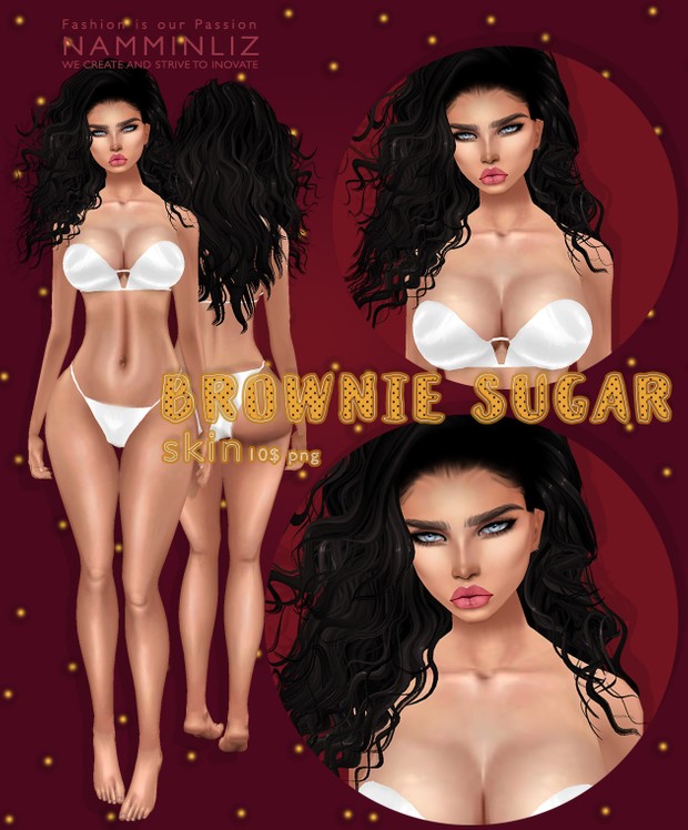 Full Sugar Skin imvu PNG