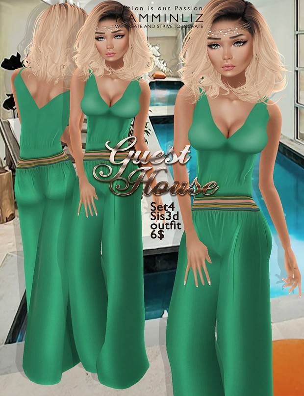 Guest House Set 4 Sis3d outfit imvu texture PNG