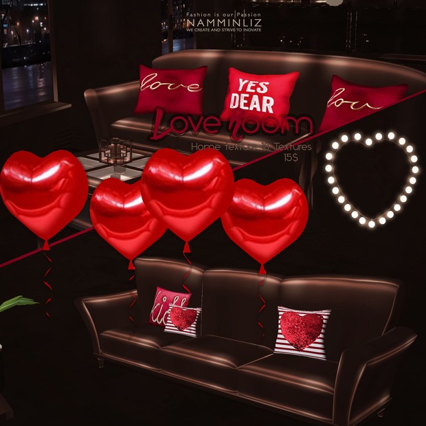 Love Room imvu home decor 18 textures PNG