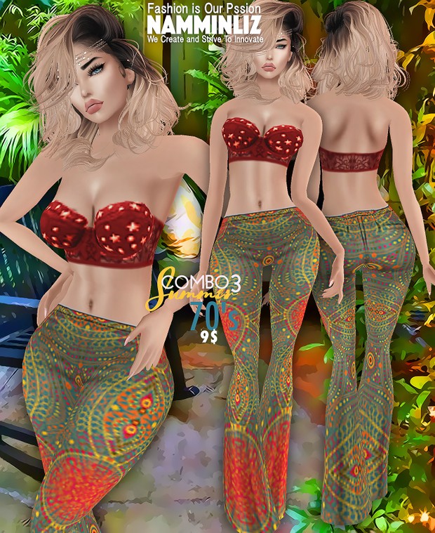 Summer70's COMBO3 Sis3d Outfit all sizes