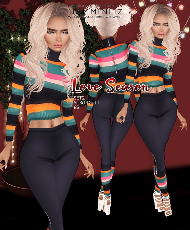 Love season SET 2 imvu Sis3d outfit