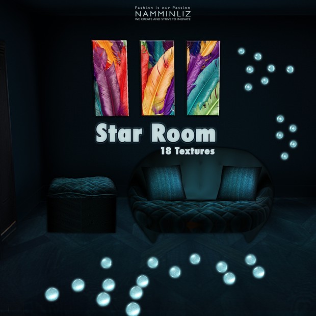 Star Room 18 Textures Home Decor