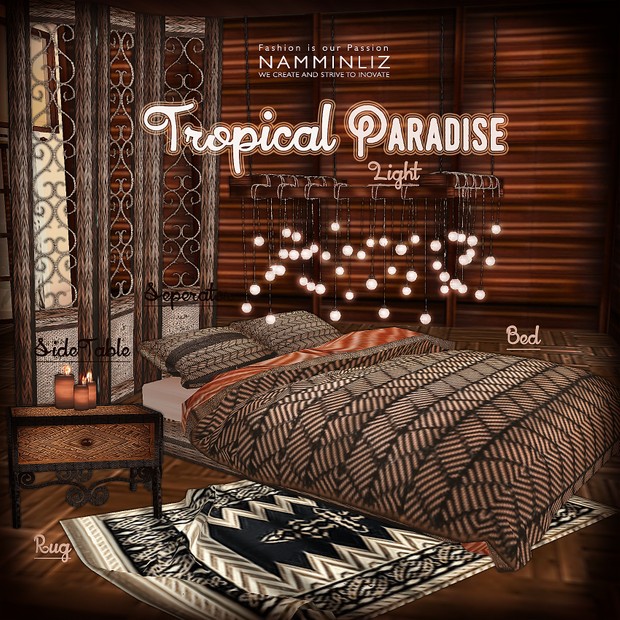 Tropical Paradise Home Decor 52 Textures Limited to 4 available 2