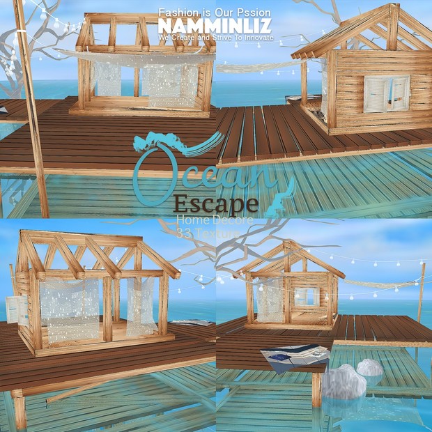 H O M E Ocean Escape Home Decor 33 Textures Limited to 4