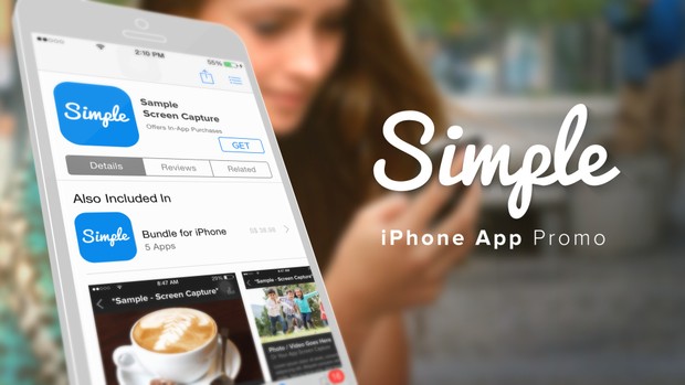 Simple iPhone App Promo