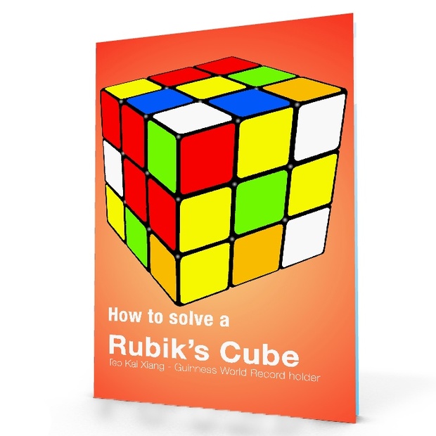 How to solve a Rubik's Cube - printable booklet