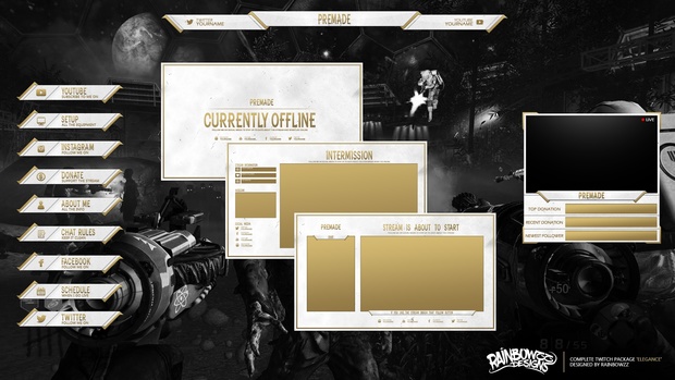 Elegance Twitch Package